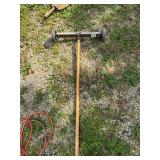 Handheld Rolling Magnetic Pickup Tool with Wheels