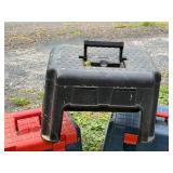 Set of 3 Heavy-Duty Plastic Step Stools with Handles