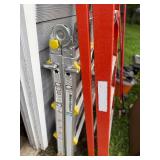 Keller Fiberglass Step Ladder and Cosco Worlds Greatest Multi-Position Ladder