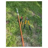 Group of Garden Loppers and Tree Pruner Tools