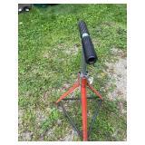 Adjustable Pipe Roller Stand with Rubber Rollers