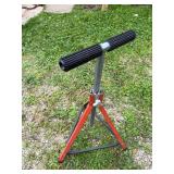 Adjustable Pipe Roller Stand with Rubber Rollers