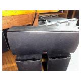 Polk Audio Center and Pair of Bookshelf Speakers