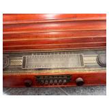Vintage Westinghouse Wood Tube Radio Console