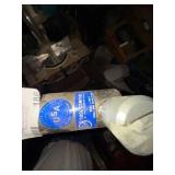 Gitzit Company Steel T-Handle Pump and Bin of Cables, Electronics, and Bose Speaker