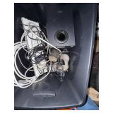 Lot of Assorted Electronics Including Keyboard, Bose Speaker, and Cables