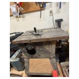 Rockwell Table Saw with Miter Gauge and Power Switch