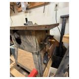 Rockwell Table Saw with Miter Gauge and Power Switch