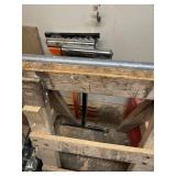 Set of 4 Roller Stands including a Portamate Adjustable Roller Stand for Woodworking