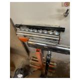 Set of 4 Roller Stands including a Portamate Adjustable Roller Stand for Woodworking
