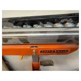 Set of 4 Roller Stands including a Portamate Adjustable Roller Stand for Woodworking