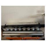 Set of 4 Roller Stands including a Portamate Adjustable Roller Stand for Woodworking