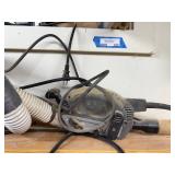 Collection of Porter-Cable and Ryobi Power Sanders with Dust Collection Hoses