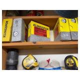 Woodworking Abrasive Discs, Tape Measures, and Shop Safety Glasses Assortment