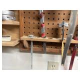 Assorted Hand Tools Set with Clamps, Wood Planes, and Accessories