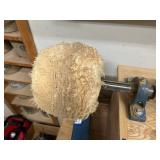 Used Benchtop Buffing and Polishing Machine with Motor and Stand