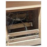 Used Benchtop Buffing and Polishing Machine with Motor and Stand