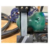 Variable Speed Bench Grinder 3/4 HP 5.0 Amp with Grinding and Wire Wheels