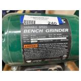 Variable Speed Bench Grinder 3/4 HP 5.0 Amp with Grinding and Wire Wheels