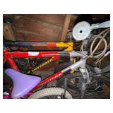 Lot of 3 Bicycles Including Gary Fisher Wahoo, Gary Fisher Hoo Koo E Koo, and Girls Roadmaster Bike