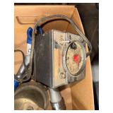 Box of Assorted Vintage Hand Tools and Measuring Devices