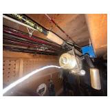 Collection of Assorted Fishing Rods with Reels