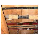 Collection of Assorted Fishing Rods with Reels