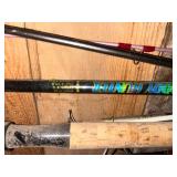 Collection of Assorted Fishing Rods with Reels