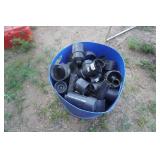 Large Lot of Black ABS Plastic Fittings