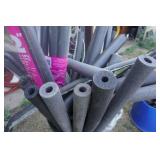 Large Lot of Tundra Brand Pipe Insulation In Assorted Sizes