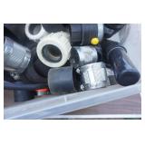 Large Lot of No Hub Clamps