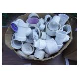 Lot of Assorted PVC Fittings