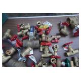Lot of Brass Valves In Assorted Sizes