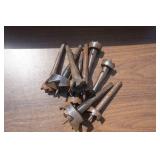 Lot of Auger Bits In Assorted Sizes