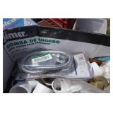 Large Lot of PVC Fittings, & Bathroom Fixture Accessories