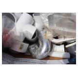 Large Lot of PVC Fittings, & Bathroom Fixture Accessories