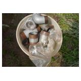 Large lot of 2" Galvanized Fittings and Nipples