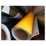 Rolls of Adhesive Vinyl and Reflective Film