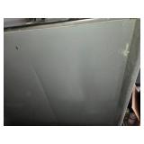 Heavy Flat File Cabinet with 6 Drawers for Large Prints and Blueprints 54 x 16 1/4 x 41 1/2 - No Top