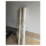 Clear Static Cling Roll and Either Clear Vinyl or Static Cling - 54" Rolls