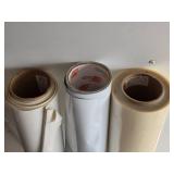 Rolls of 48" Vinyl Material Including Orafol and 3M and Overlaminate