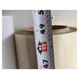 Rolls of 48" Vinyl Material Including Orafol and 3M and Overlaminate