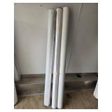 Rolls of Vinyl Banner Material including 63" Gloss White Banner and Other Types