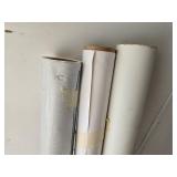 Rolls of Vinyl Banner Material including 63" Gloss White Banner and Other Types
