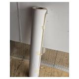 Roll of 39" White Viny Bannerl Material