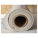 Roll of 39" White Viny Bannerl Material