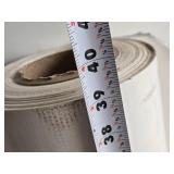 Roll of 39" White Viny Bannerl Material