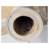 Partial Roll FDC Paint Masking Film Roll 3.4ML 24" Non-Perforated White