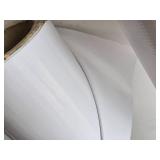 36 1/2" Partial Rolls of White Vinyl Banner Material