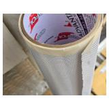 Misc. Rolls of Window Graphics Vinyl Including ORAJET Series 3675 Perforated Window Graphics PVC Digital Media